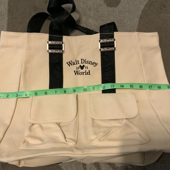 WALT DISNEY WORLD CANVAS TOTE BAG - Picture 5 of 7